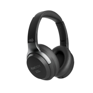 Auricular Foxbox Boost Oasis negro con cancelación activa de ruido