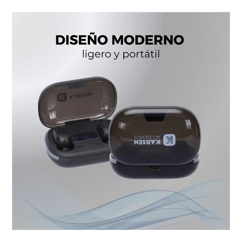 Diseño moderno, liviano y portátil