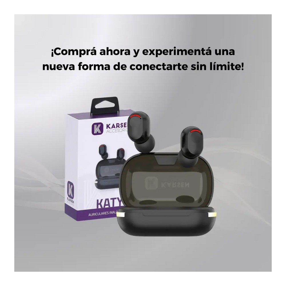 Packaging del Auricular Karsen Katy TWS