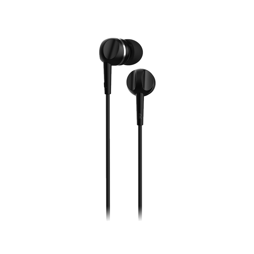 Motorola Earbuds 105 negro, detalle de los auriculares